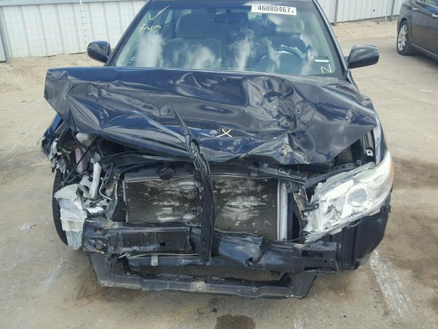 4T4BF3EK5BR124880 - 2011 TOYOTA CAMRY BASE BLACK photo 7