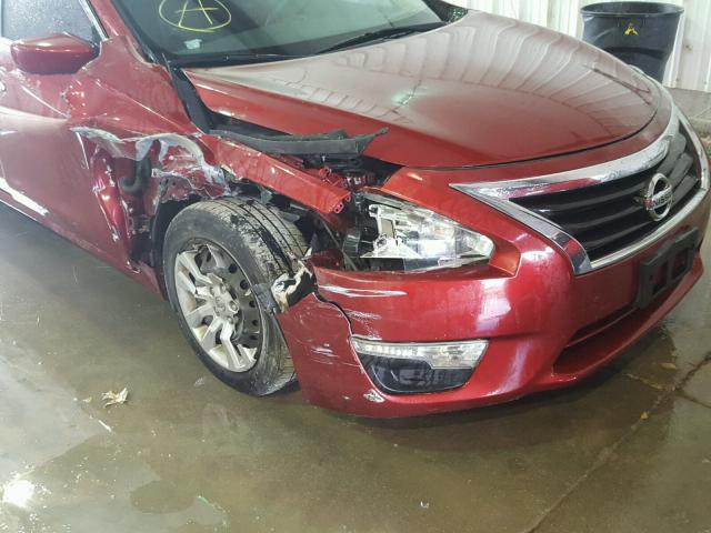 1N4AL3APXDC226906 - 2013 NISSAN ALTIMA 2.5 RED photo 9