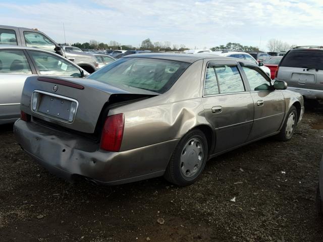 1G6KE57Y0YU302429 - 2000 CADILLAC DEVILLE DH TAN photo 4