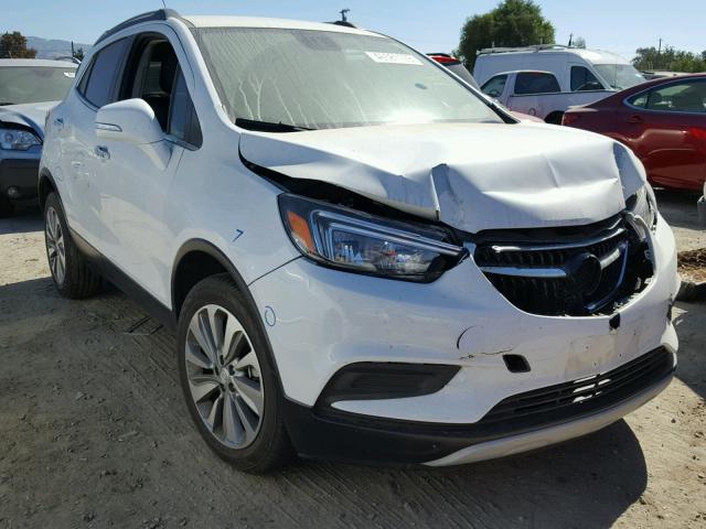 KL4CJASB4HB063403 - 2017 BUICK ENCORE PRE WHITE photo 1