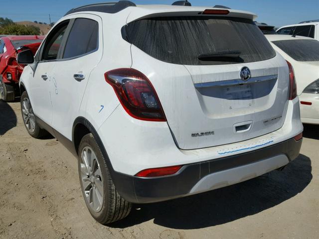 KL4CJASB4HB063403 - 2017 BUICK ENCORE PRE WHITE photo 3