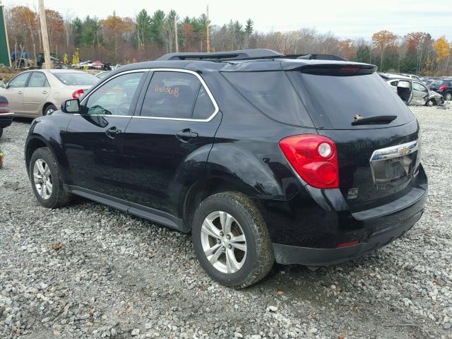 2GNFLEEK7D6397798 - 2013 CHEVROLET EQUINOX BLACK photo 3