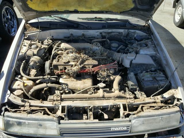 JM1GD2427L1835229 - 1990 MAZDA 626 LX SILVER photo 7