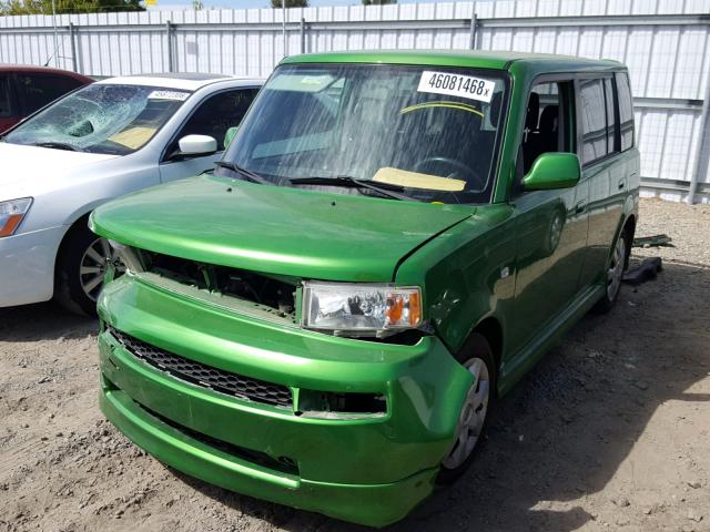 JTLKT324164066015 - 2006 TOYOTA SCION XB Yaşıl foto 2