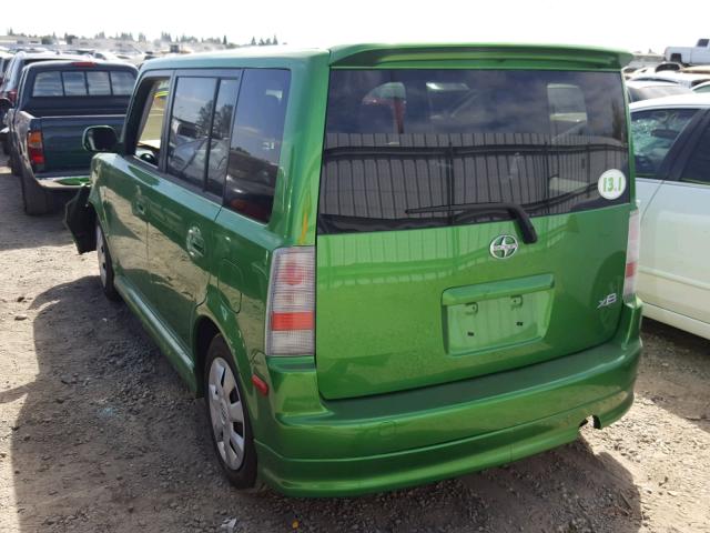 JTLKT324164066015 - 2006 TOYOTA SCION XB Yaşıl foto 3