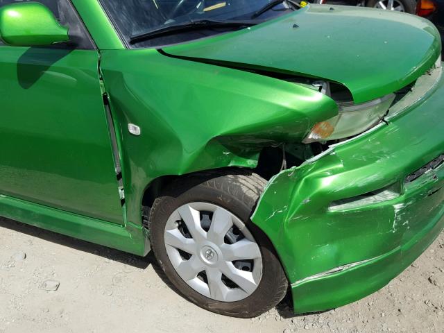 JTLKT324164066015 - 2006 TOYOTA SCION XB Yaşıl foto 9
