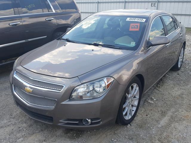 1G1ZG5E77CF144693 - 2012 CHEVROLET MALIBU LTZ 棕色 照片 2