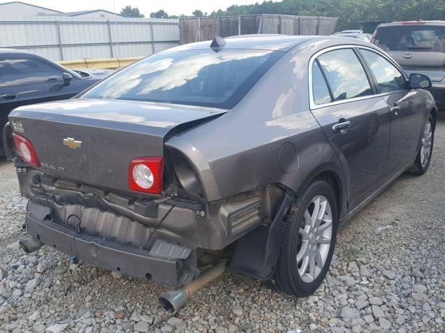 1G1ZG5E77CF144693 - 2012 CHEVROLET MALIBU LTZ 棕色 照片 4