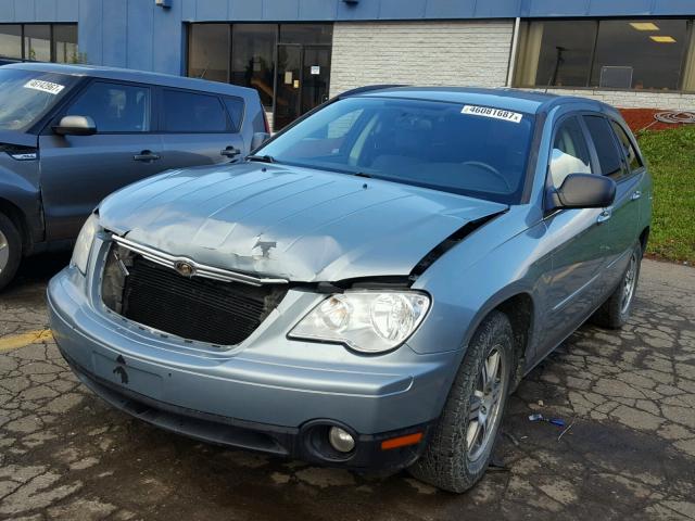 2A8GM68X38R638597 - 2008 CHRYSLER PACIFICA T BLUE photo 2