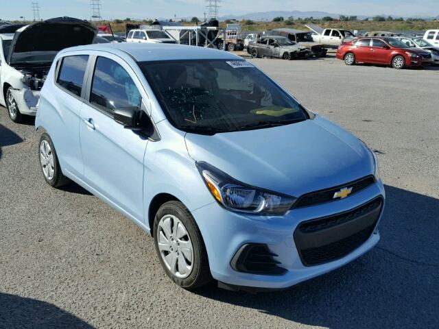 KL8CB6SA8GC560608 - 2016 CHEVROLET SPARK LS BLUE photo 1