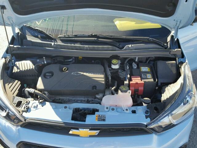 KL8CB6SA8GC560608 - 2016 CHEVROLET SPARK LS BLUE photo 7