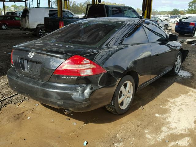 1HGCM72555A021500 - 2005 HONDA ACCORD LX BLACK photo 4