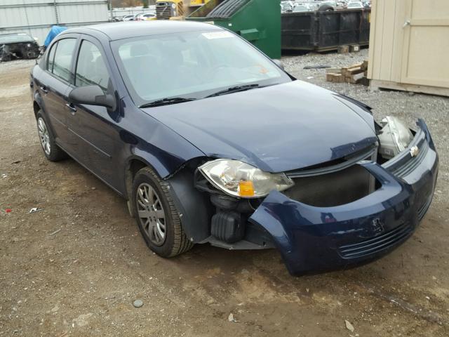 1G1AB5F50A7144177 - 2010 CHEVROLET COBALT LS BLUE photo 1