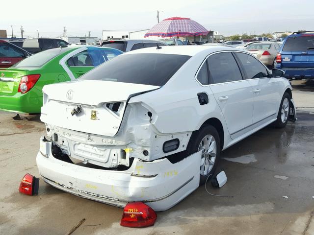 1VWAS7A34GC008799 - 2016 VOLKSWAGEN PASSAT S أبيض صورة 4