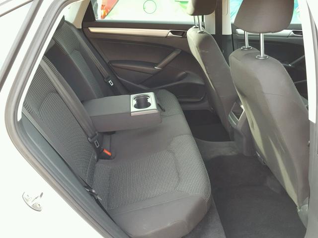 1VWAS7A34GC008799 - 2016 VOLKSWAGEN PASSAT S أبيض صورة 6