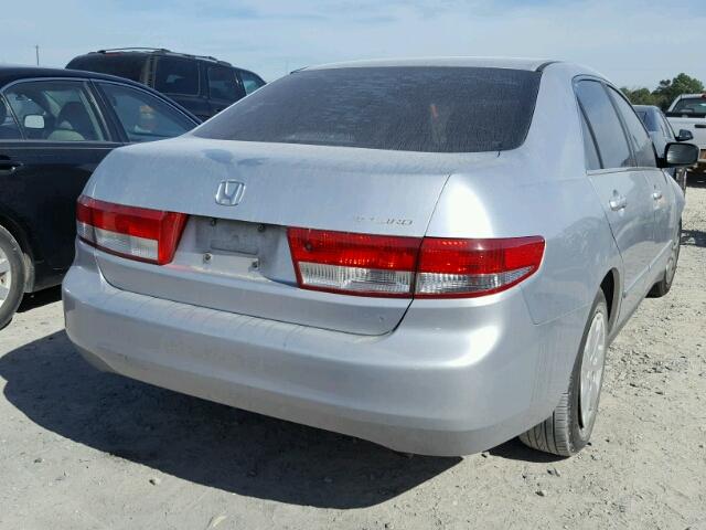 3HGCM56313G704256 - 2003 HONDA ACCORD LX SILVER photo 4