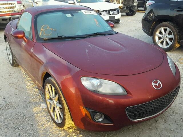 JM1NC2PF4B0213460 - 2011 MAZDA MX-5 MIATA RED photo 1