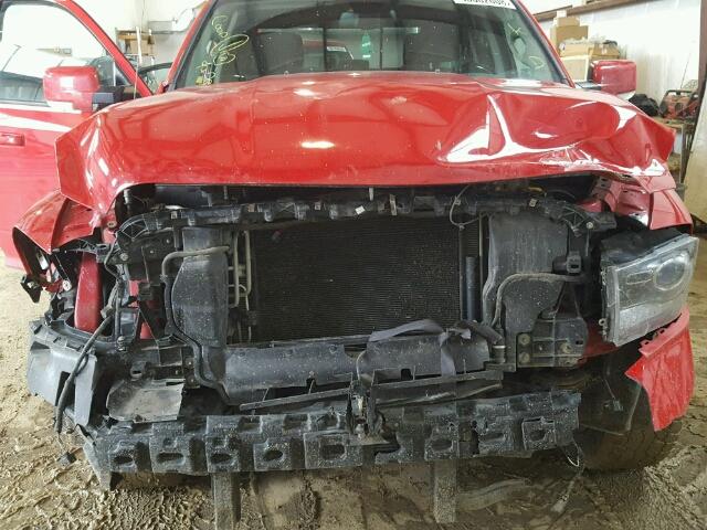 1C6RR7MT4ES280955 - 2014 RAM 1500 SPORT RED photo 9