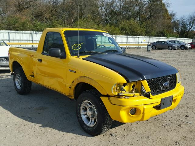 1FTYR10U33TA16455 - 2003 FORD RANGER YELLOW photo 1