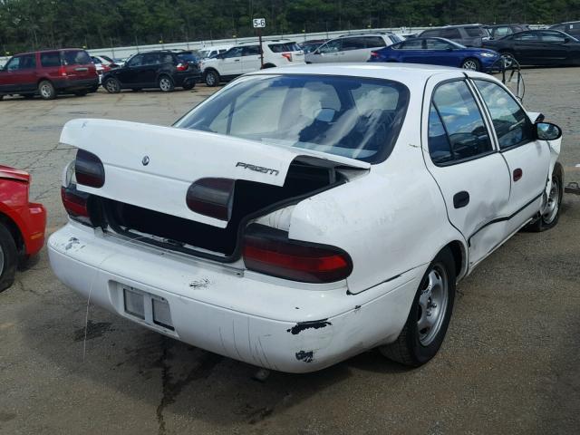 1Y1SK5364PZ074698 - 1993 GEO PRIZM BASE WHITE photo 4