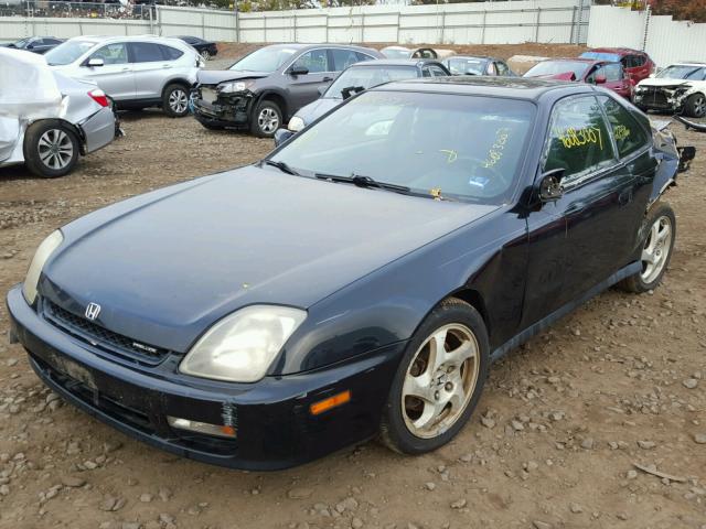 JHMBB62441C010020 - 2001 HONDA PRELUDE BLACK photo 2