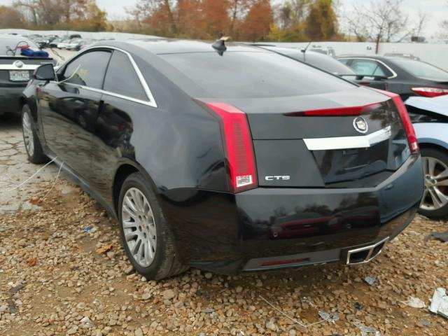 1G6DJ1E3XD0174433 - 2013 CADILLAC CTS PERFOR BLACK photo 3