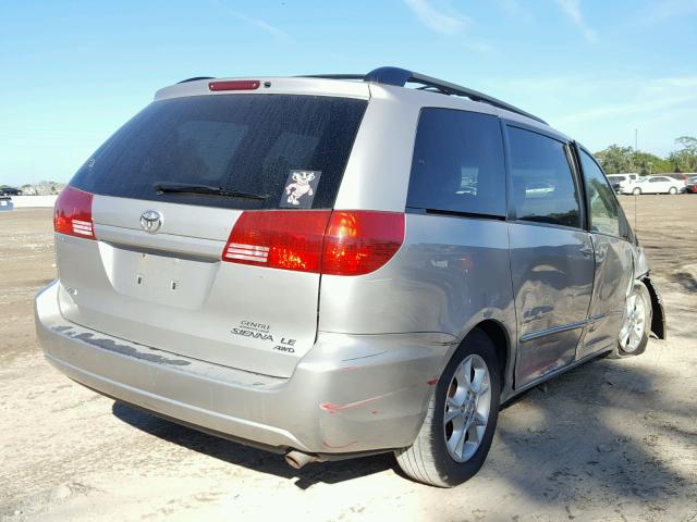 5TDBA23C05S047170 - 2005 TOYOTA SIENNA LE SILVER photo 4