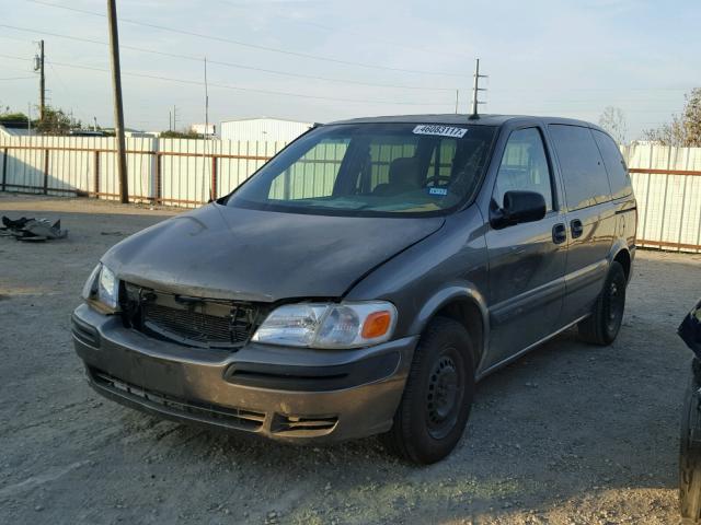 1GNDU03E63D254104 - 2003 CHEVROLET VENTURE GRAY photo 2