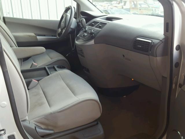 5N1BV28U27N130156 - 2007 NISSAN QUEST S SILVER photo 5