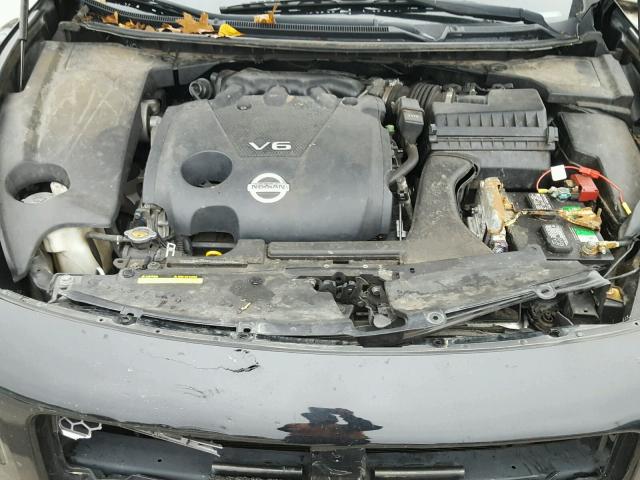 1N4AA5AP7AC874166 - 2010 NISSAN MAXIMA S BLACK photo 7