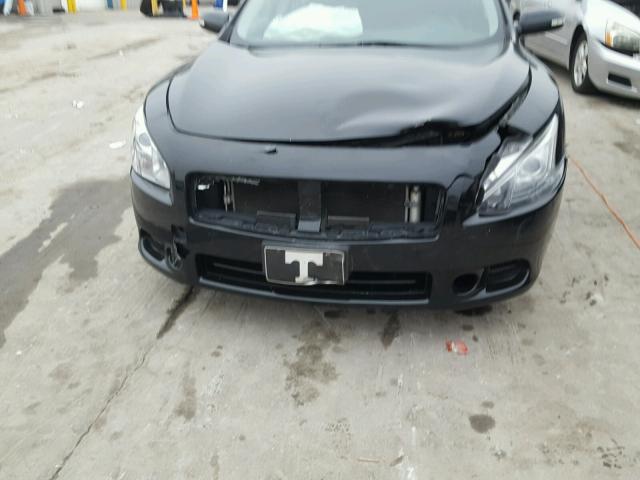 1N4AA5AP7AC874166 - 2010 NISSAN MAXIMA S BLACK photo 9