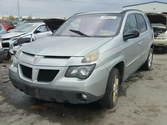 3G7DA03E74S575103 - 2004 PONTIAC AZTEK SILVER photo 2