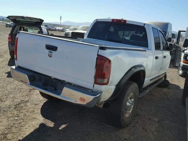 3D7KS28C36G189699 - 2006 DODGE RAM 2500 S თეთრი ფოტო 4