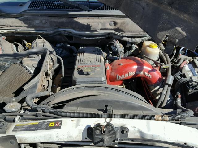 3D7KS28C36G189699 - 2006 DODGE RAM 2500 S თეთრი ფოტო 7