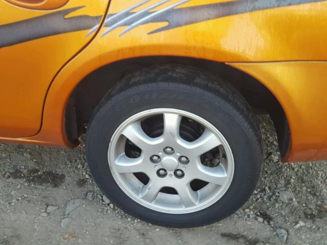 1B3ES56CX5D128360 - 2005 DODGE NEON SXT ORANGE photo 9