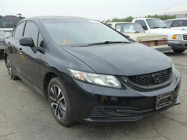 2HGFB2F85DH519366 - 2013 HONDA CIVIC BLACK photo 1