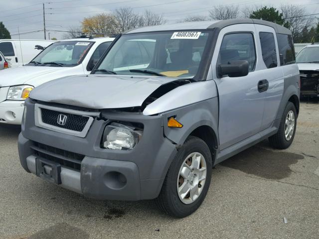 5J6YH17335L015111 - 2005 HONDA ELEMENT LX SILVER photo 2