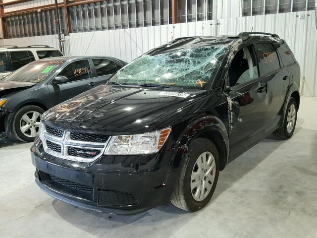 3C4PDCAB3GT147527 - 2016 DODGE JOURNEY SE BLACK photo 2