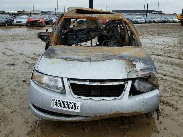 1G8AL58BX7Z178044 - 2007 SATURN ION LEVEL BURN photo 9