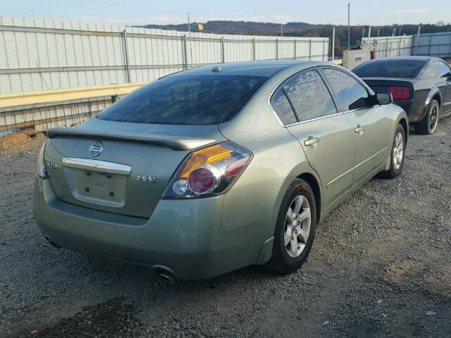 1N4AL21E37N472200 - 2007 NISSAN ALTIMA 2.5 GREEN photo 4