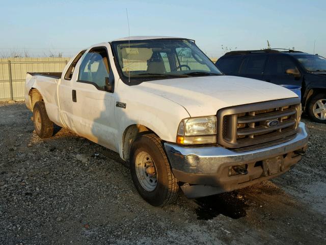 1FTNX20L04ED54147 - 2004 FORD F250 WHITE photo 1