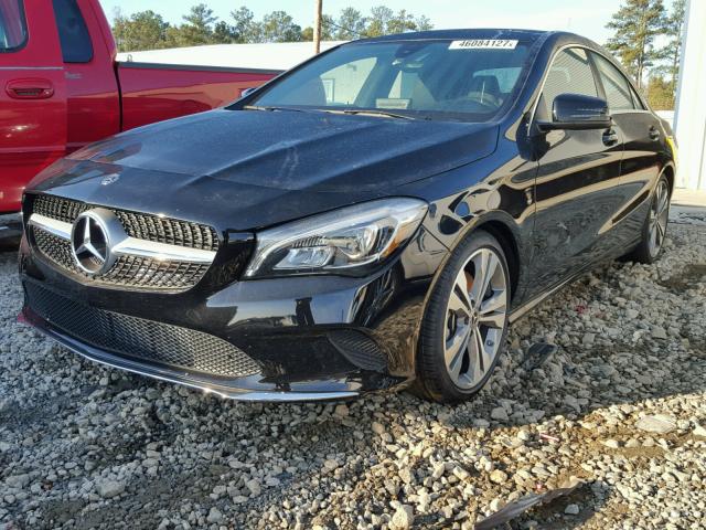 WDDSJ4EB4JN539321 - 2018 MERCEDES-BENZ CLA BLACK photo 2