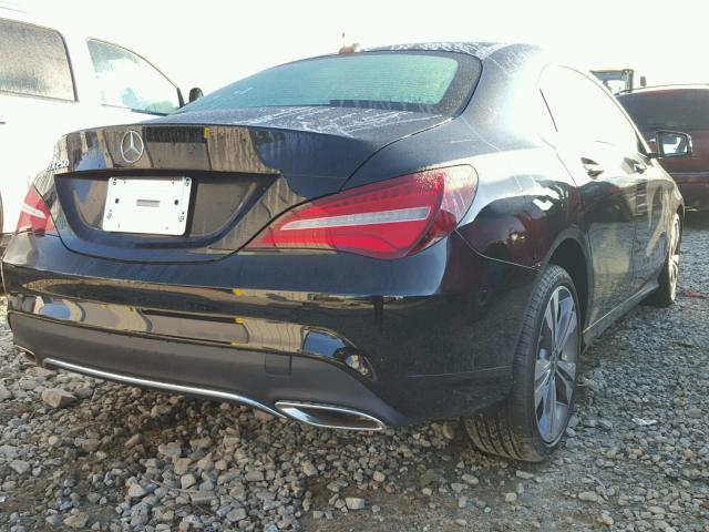WDDSJ4EB4JN539321 - 2018 MERCEDES-BENZ CLA BLACK photo 4