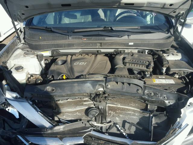 5NPEC4AC4DH611008 - 2013 HYUNDAI SONATA SE 黑色 照片 7