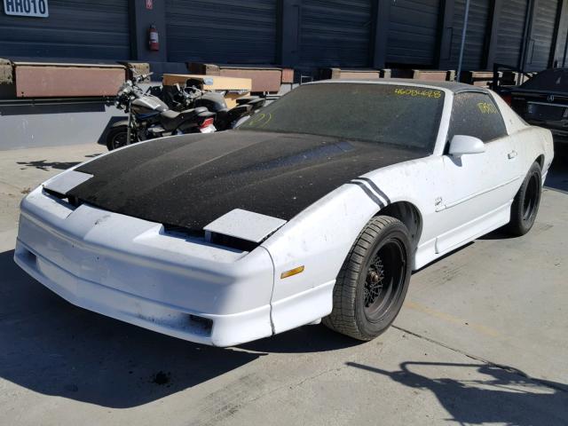 1G2FW2182KL209920 - 1989 PONTIAC FIREBIRD T WHITE photo 2