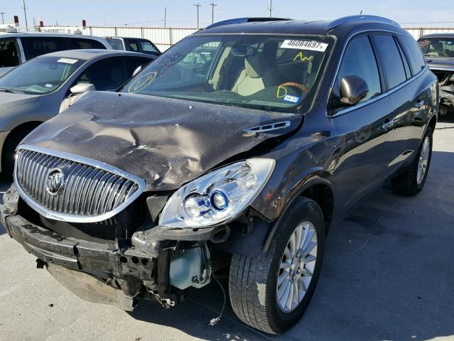 5GAKRCED0CJ161069 - 2012 BUICK ENCLAVE BROWN photo 2