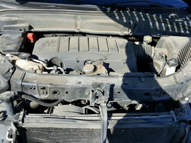 5GAKRCED0CJ161069 - 2012 BUICK ENCLAVE BROWN photo 7