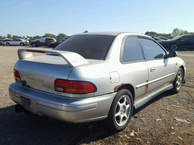 JF1GM67591G400256 - 2001 SUBARU IMPREZA RS SILVER photo 4