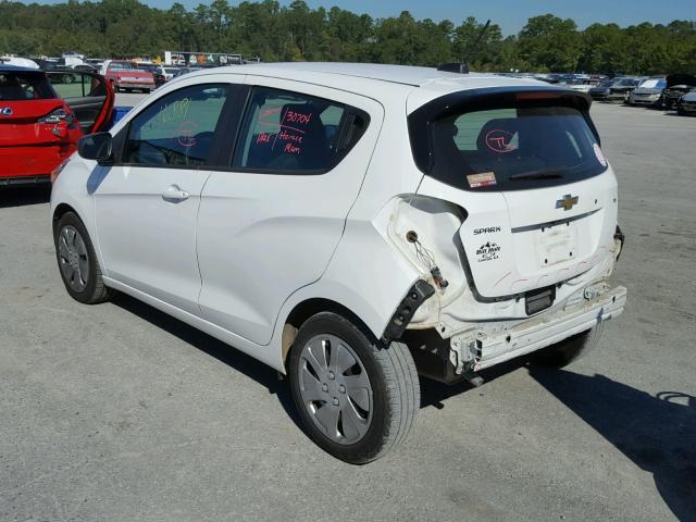 KL8CB6SA3GC623811 - 2016 CHEVROLET SPARK LS WHITE photo 3