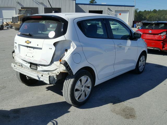 KL8CB6SA3GC623811 - 2016 CHEVROLET SPARK LS WHITE photo 4